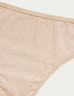 Brazilské kalhotky z modalu, bez viditelných lemů, 5 ks v balení