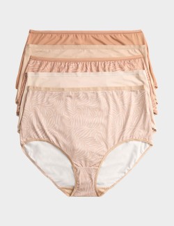 5pk No VPL Microfibre Full Briefs