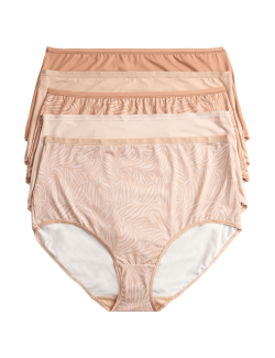 5pk No VPL Microfibre Full Briefs