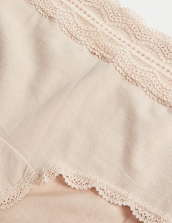 Šortky s vysokým pasem a vysokým podílem bavlny, 3 ks