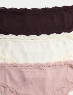 3pk Cotton Rich Brazilian Knickers