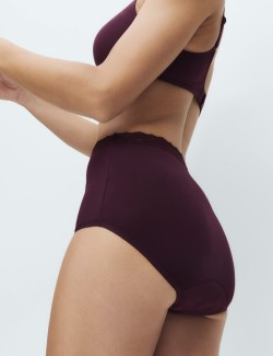 Vysoce savé menstruační kalhotky do pasu, 3 ks