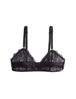 Monaco Embroidery Non Wired Bralette (A-E)