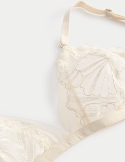 Monaco Embroidery Non Wired Bralette (A-E)