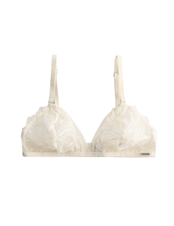 Monaco Embroidery Non Wired Bralette (A-E)