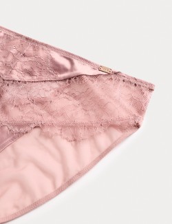 Forget Me Not Lace High Leg Knickers