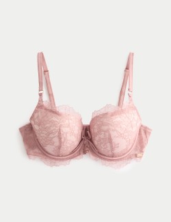Forget Me Not Lace Wired Balcony Bra A-E
