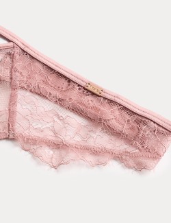 Forget Me Not Lace Thong