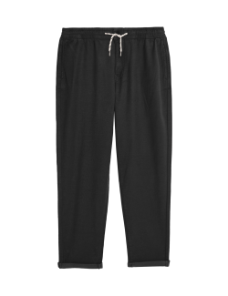 Relaxed Cotton Rich Elasticated Waist Chinos (6-16 Yrs)