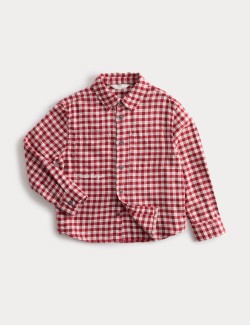 Pure Cotton Checked Shirt (2-8 Yrs)