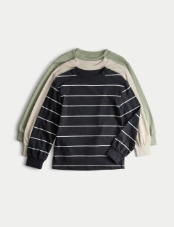 Sada 3 kusů topů, z čisté bavlny (2–8 let)