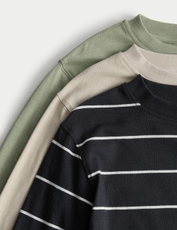 Sada 3 kusů topů, z čisté bavlny (2–8 let)