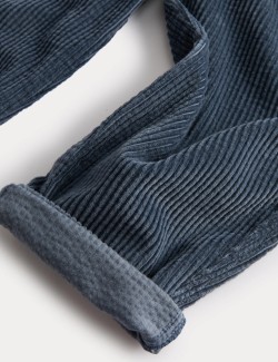 Manšestrové kalhoty z čisté bavlny (2-8 let)