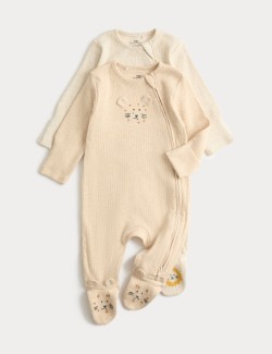 2 ks originálních bavlněných velurových overalů (od mala - 3 roky)