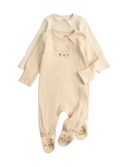 2 ks originálních bavlněných velurových overalů (od mala - 3 roky)