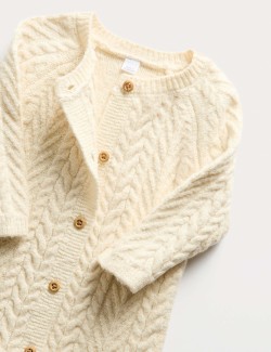 2pc Cable Knitted Outfit (0-12 Mths)
