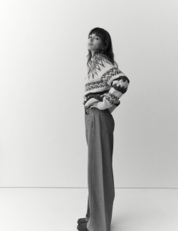 Lyocell Blend High Waisted Wide Leg Jeans