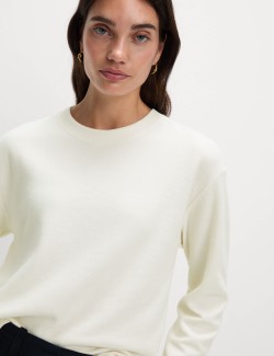 Příjemná mikina s vysokým podílem bavlny