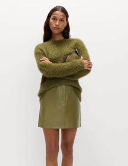 Minisukně z umělé kůže