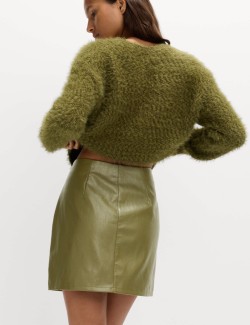 Minisukně z umělé kůže