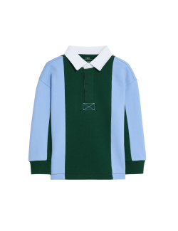 Pruhovaná sportovní košile s vysokým obsahem bavlny (2–8 let)