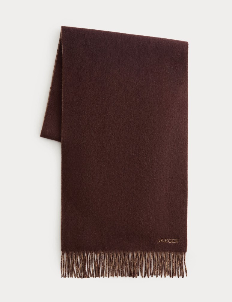 Pure Cashmere Woven Scarf