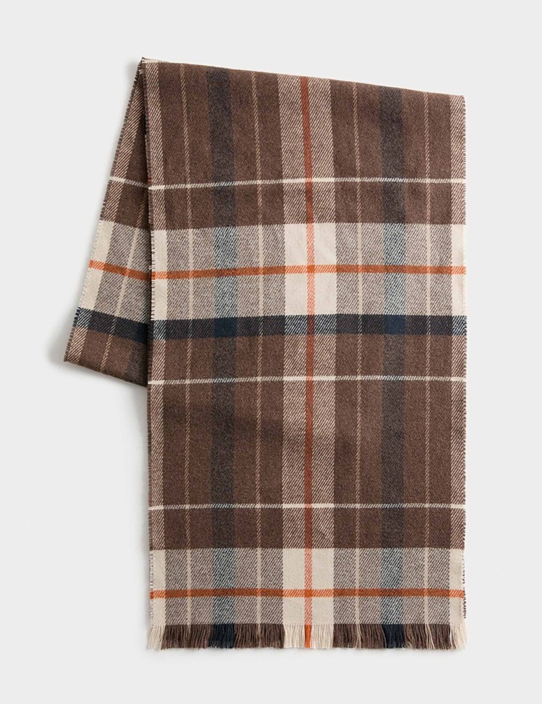 Heatgen™ Checked Scarf