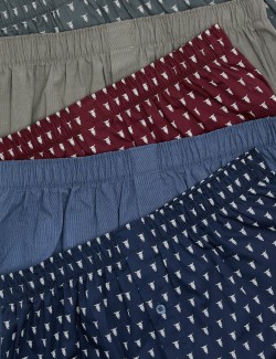 Tkané boxerky Highland Cow z čisté bavlny, 5 ks