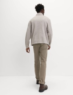 Lehká flísová mikina se zipem u krku