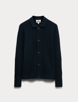 Cotton Blend Knitted Jacket