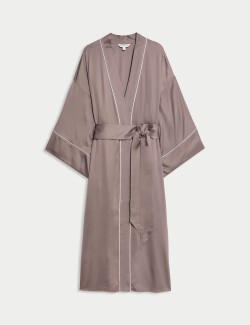 Dlouhé saténové zavinovací