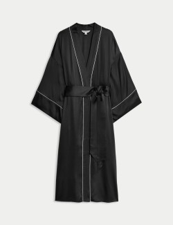 Dlouhé saténové zavinovací