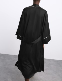 Dlouhé saténové zavinovací