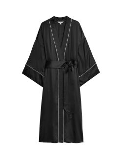 Dlouhé saténové zavinovací