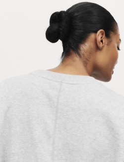 Cotton Rich Brushback Lounge Sweatshirt