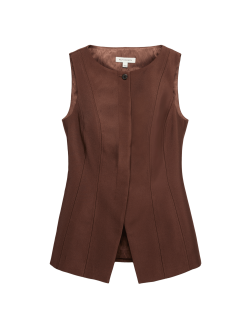 Přiléhavá vesta s vlnou