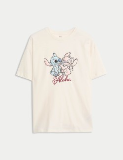 Pure Cotton Lilo & Stitch™ T-Shirt (6-16 Yrs)