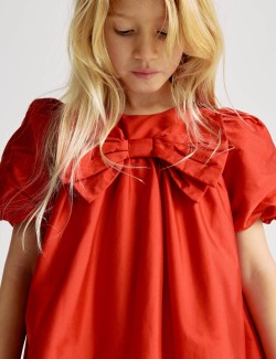 Šaty s mašlí Bubble Lem (2-10 let)