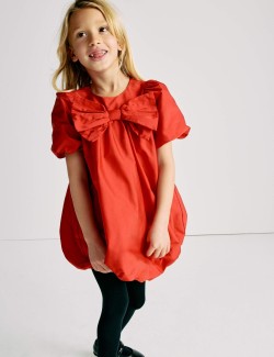 Šaty s mašlí Bubble Lem (2-10 let)