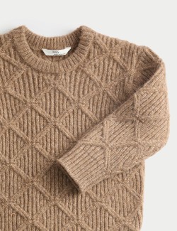Cable Knit Jumper (2-8 Yrs)