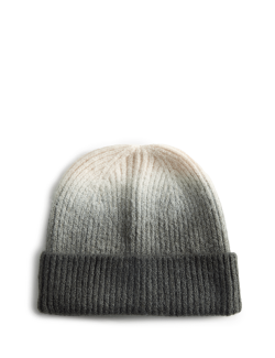 Pletená čepice ombré