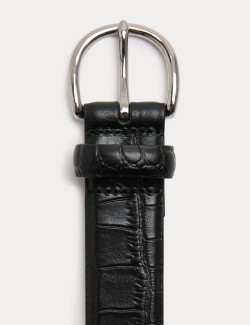 Kožený pásek s přezkou