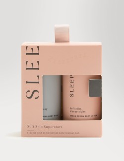 Hladká pokožka superhvězdy z kolekce Sleep, 2x100 ml