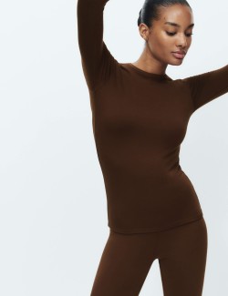 Termo top s výstřihem ke krku, s technologií Heatgen™, střední hřejivost