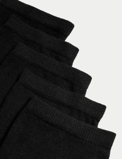 5 párů kotníkových ponožek Sumptuously Soft™