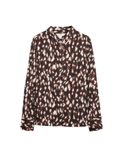 Košile s límečkem a zvířecím potiskem