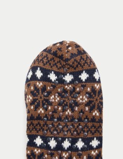 Ponožkové bačkory se sobem