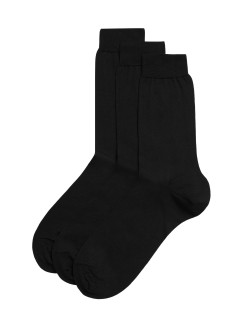 3pk Luxury Cotton Socks