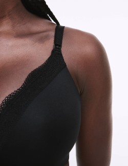 2pk Jasmine Lace Trim Maternity Nursing Bra B-G