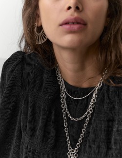 Metalická halenka s řasením